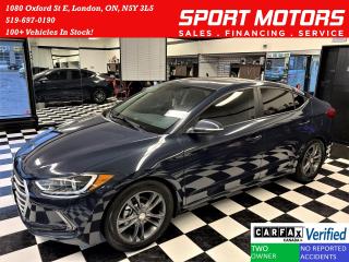 Used 2017 Hyundai Elantra GLS+Roof+ApplePlay+Camera+BlindSpot+CLEAN CARFAX for sale in London, ON