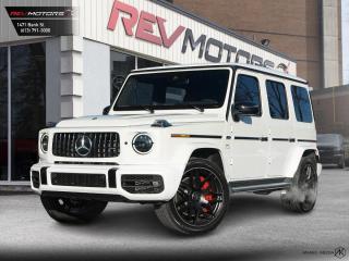 Used 2022 Mercedes-Benz G-Class G63 AMG | NO LUX TAX | NIGHT PKG | BENGAL RED INT for sale in Ottawa, ON