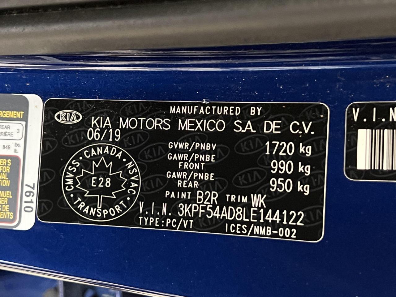 2020 Kia Forte EX+Alloys+LaneKeep+BlindSpot+ApplePlay+CleanCarfax - Photo #42