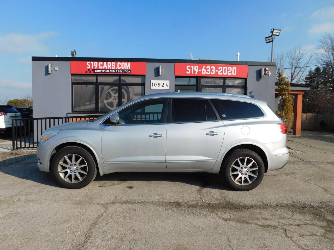 2017 Buick Enclave 7 Passenger|Leather|Navi|Backup Camera