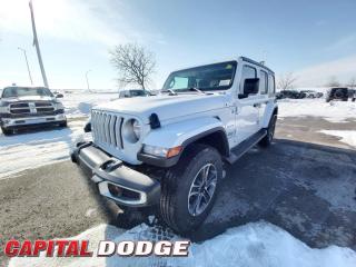 This Jeep Wrangler delivers a Intercooled Turbo Premium Unleaded I-4 2.0 L engine powering this Automatic transmission. WHEELS: 18 X 7.5 MACHINED W/GREY SPOKES (STD), TRANSMISSION: 8-SPEED TORQUEFLITE AUTO (STD), TIRES: P255/70R18 ALL-SEASON (STD).* This Jeep Wrangler Features the Following Options *QUICK ORDER PACKAGE 22G SAHARA -inc: Engine: 2.0L DOHC I-4 DI Turbo w/ESS, Transmission: 8-Speed TorqueFlite Auto , SIDE STEPS W/DIAMOND-PLATE PATTERN, GVWR: 2,494 KGS (5,500 LBS) (STD), ENGINE: 2.0L DOHC I-4 DI TURBO W/ESS (STD), BRIGHT WHITE, BLACK, CLOTH BUCKET SEATS W/SAHARA LOGO, Wheels: 18 x 7.5 Machined w/Grey Spokes, Voice Activated Dual Zone Front Automatic Air Conditioning, Variable Intermittent Wipers, Urethane Gear Shifter Material.* Why Buy From Us? *Thank you for choosing Capital Dodge as your preferred dealership. We have been helping customers and families here in Ottawa for over 60 years. From our old location on Carling Avenue to our Brand New Dealership here in Kanata, at the Palladium AutoPark. If youre looking for the best price, best selection and best service, please come on in to Capital Dodge and our Friendly Staff will be happy to help you with all of your Driving Needs. You Always Save More at Ottawas Favourite Chrysler Store* Stop By Today *Stop by Capital Dodge Chrysler Jeep located at 2500 Palladium Dr Unit 1200, Kanata, ON K2V 1E2 for a quick visit and a great vehicle!