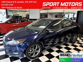 Used 2016 Ford Focus SE W/Apperance PKG+New Brakes+Camera+CLEAN CARFAX for sale in London, ON