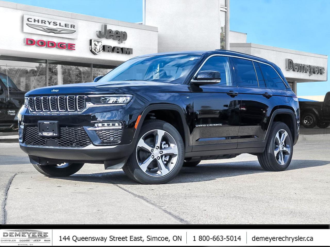 New 2023 Jeep Grand Cherokee 4xe 4XE | DUAL PANE SUNROOF | REAR SEAT VIDEO for sale in Simcoe, ON