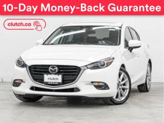 Used 2017 Mazda MAZDA3 GT W/ Premium Package, Nav, HUD for sale in Toronto, ON