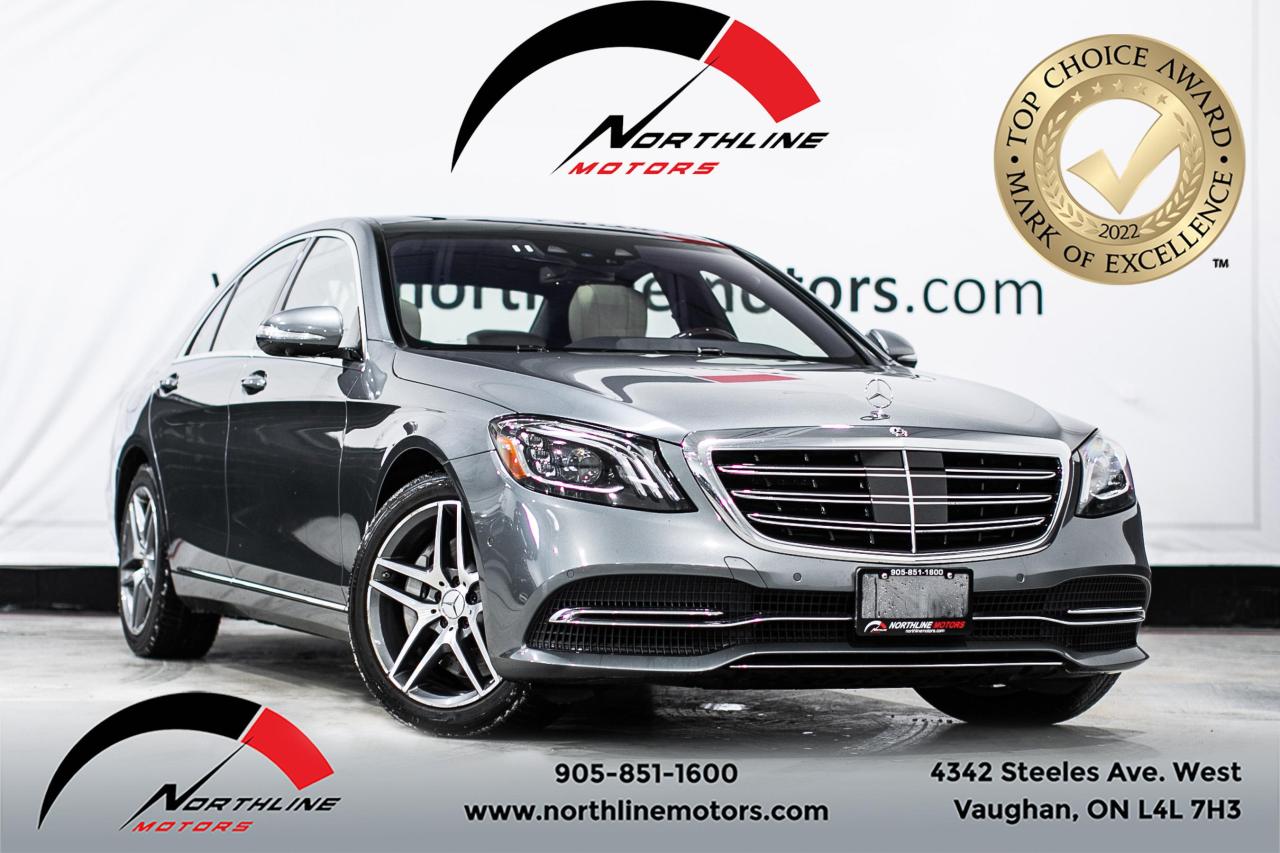 Used 2018 Mercedes-Benz S-Class S 560 SWB / PANO/ 360 CAM/ BURMESTER /CLEAN CARFAX for sale in Vaughan, ON