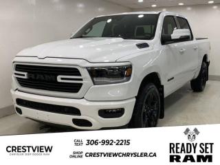 1500 SPORT CREW CAB 4X4 (144.5This Ram 1500 delivers a Gas/Electric V-8 5.7 L/345 engine powering this Automatic transmission. WHEELS: 20 X 9 ALUMINUM, TRANSMISSION: 8-SPEED AUTOMATIC, TIRES: 275/55R20 OWL ALL-SEASON.* This Ram 1500 Features the Following Options *QUICK ORDER PACKAGE 27L , REBEL LEVEL 2 EQUIPMENT GROUP, REAR WHEELHOUSE LINERS, ENGINE: 5.7L HEMI VVT V8 W/MDS & ETORQUE, CLASS IV RECEIVER HITCH, BRIGHT WHITE, BLACK, CLOTH LOW-BACK BUCKET SEATS, ANTI-SPIN DIFFERENTIAL REAR AXLE, 3.92 REAR AXLE RATIO, Voice Recorder.* Stop By Today *Test drive this must-see, must-drive, must-own beauty today at Crestview Chrysler (Capital), 601 Albert St, Regina, SK S4R2P4.