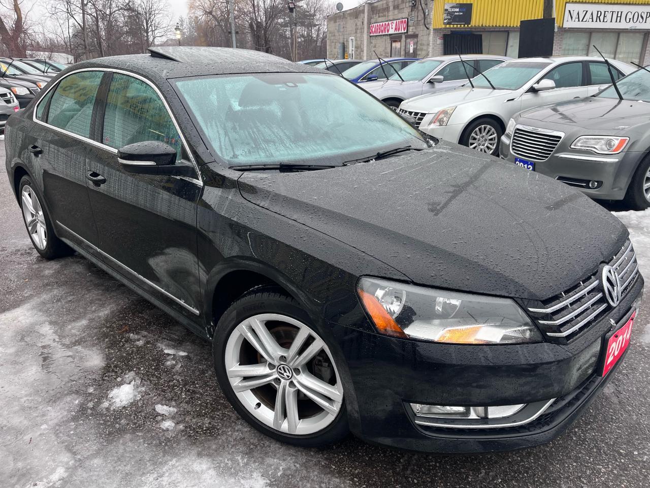 2014 Volkswagen Passat HIGHLINE/NAVI/CAMERA/LEATHER/ROOF/LOADED/ALLOYS