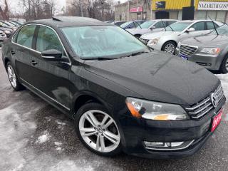 Used 2014 Volkswagen Passat HIGHLINE/NAVI/CAMERA/LEATHER/ROOF/LOADED/ALLOYS for sale in Scarborough, ON