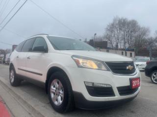 Used 2015 Chevrolet Traverse LS-AWD-BACK UP CAMERA-BLUETOOTH-AUX-ALLOYS for sale in Scarborough, ON