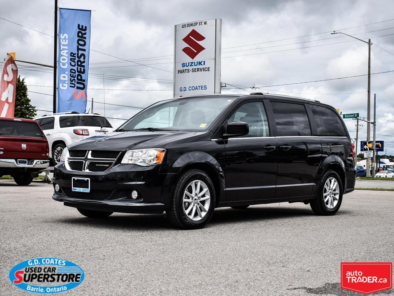 Used 2019 Dodge Grand Caravan SXT Premium Plus ~Nav ~Backup Cam ~Power Doors for sale in Barrie, ON