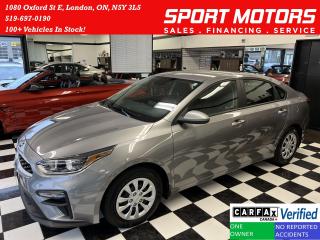 Used 2021 Kia Forte LX+ApplePlay+Camera+Heated Seats+CLEAN CARFAX for sale in London, ON
