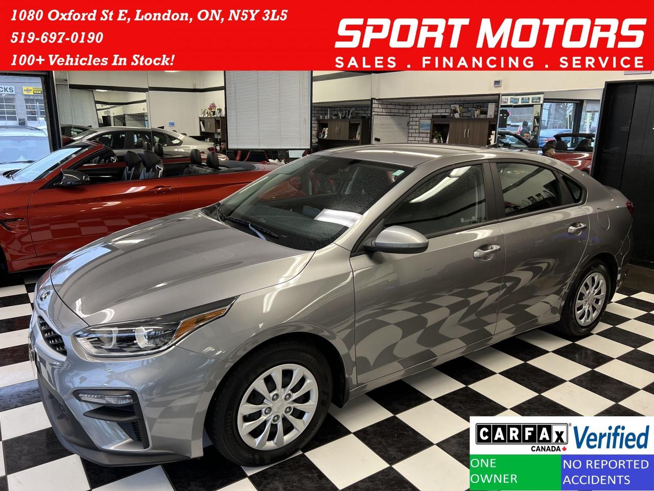 Used 2021 Kia Forte LX+ApplePlay+Camera+Heated Seats+CLEAN CARFAX for sale in London, ON