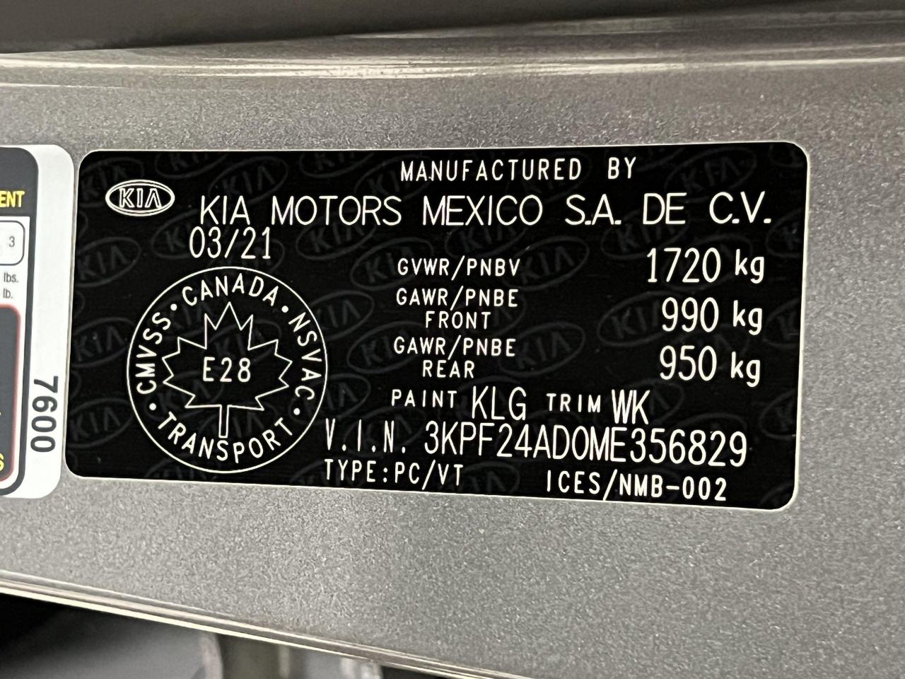 2021 Kia Forte LX+ApplePlay+Camera+Heated Seats+CLEAN CARFAX - Photo #45