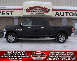 Used 2017 RAM 2500 LIMITED MEGA CAB RAM BOX 6.7L 4X4 LOCAL & FLAWLESS for sale in Headingley, MB