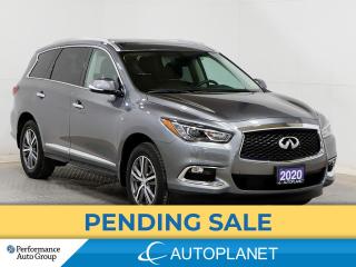 Used 2020 Infiniti QX60 PURE AWD, 7-Seater, Back Up Cam, Heated Seats! for sale in Brampton, ON