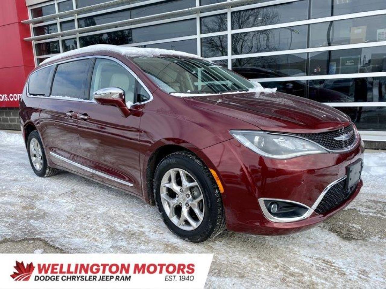 Used 2017 Chrysler Pacifica Limited | FWD |V6 |Clean CarFax| for sale in Guelph, ON