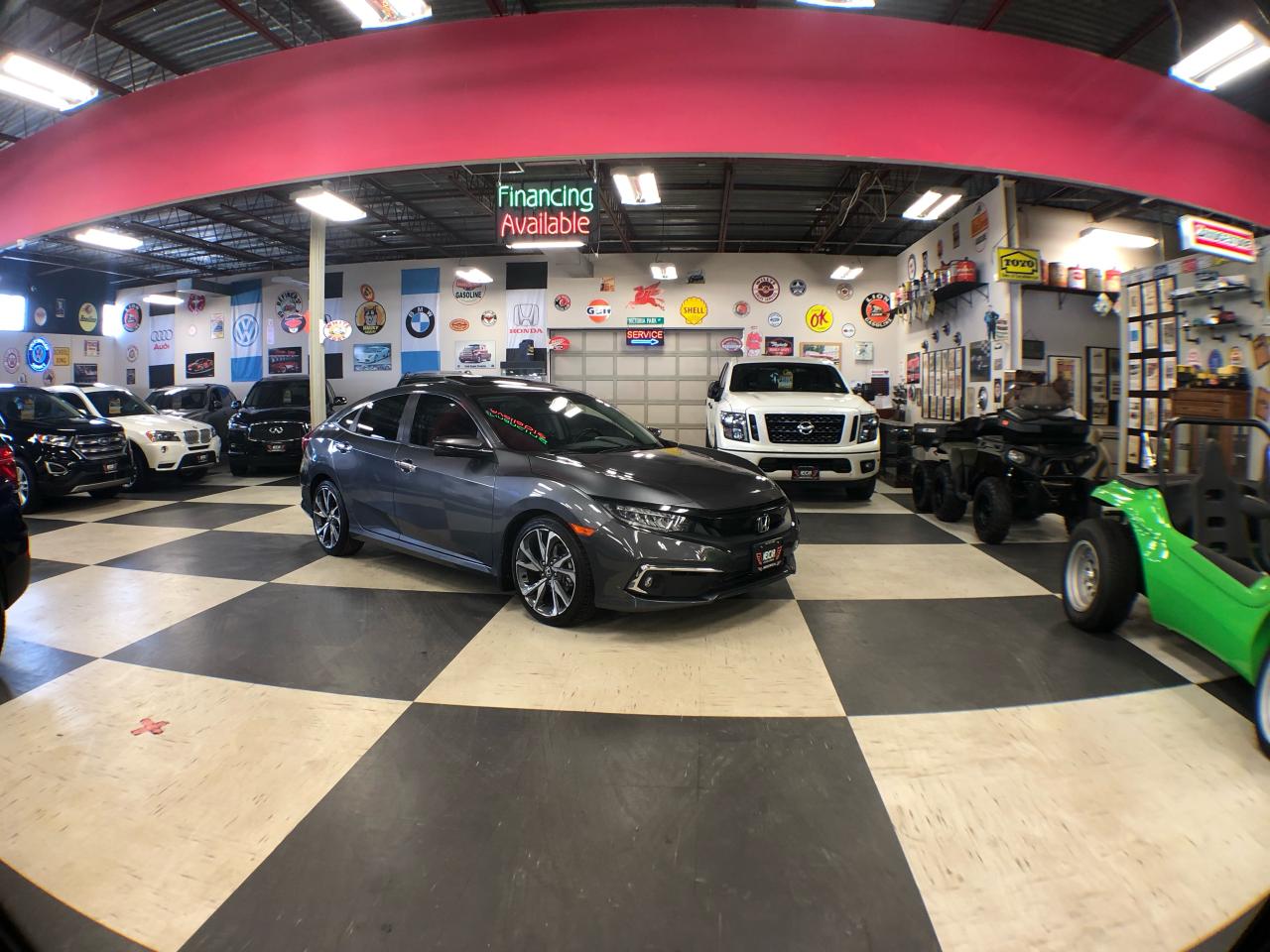 2019 Honda Civic TOURING AUT0 NAVI LEATHER SUNROOF CAMERA B/SPOT