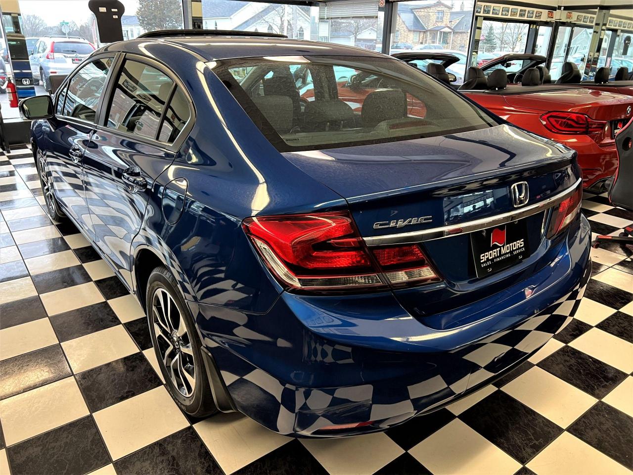 2015 Honda Civic EX+Sunroof+Camera+Bluetooth+NewBrakes+CLEAN CARFAX - Photo #2