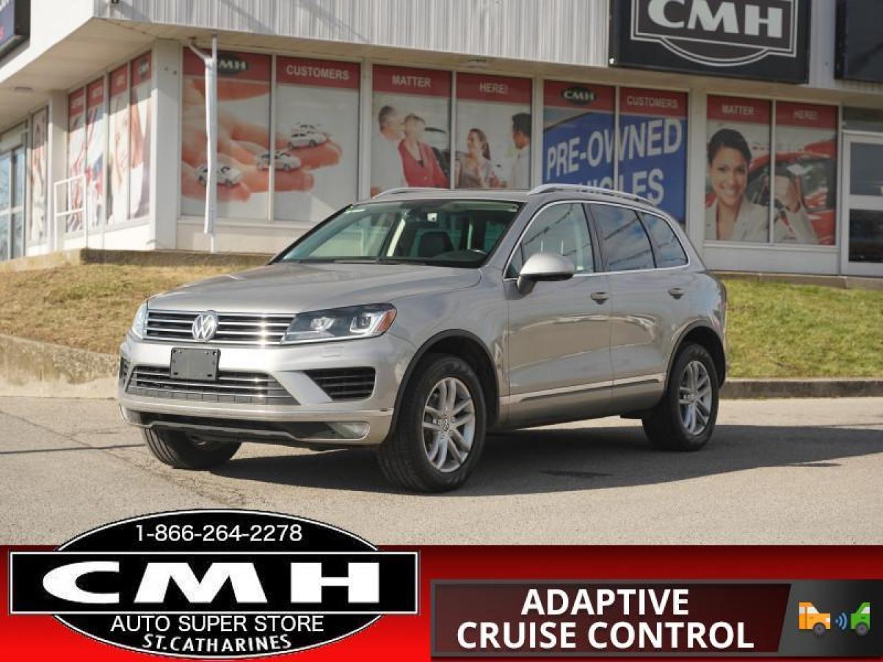 2016 Volkswagen Touareg Sportline  NAV CAM ADAP-CC ROOF