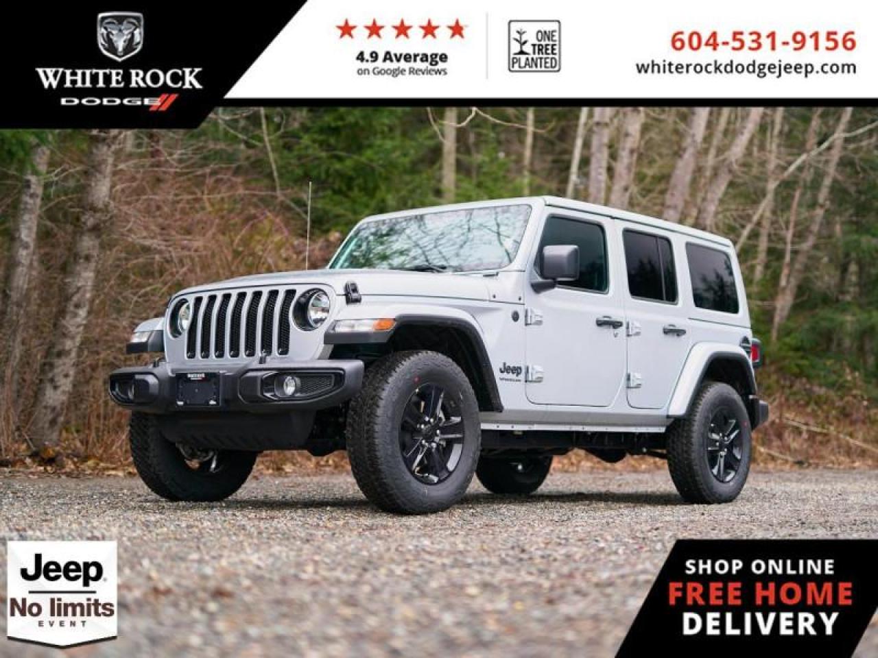 New 2023 Jeep Wrangler Sahara Altitude  - Leather Seats for sale in Surrey, BC