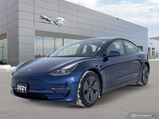 Used 2021 Tesla Model 3 Standard Range Plus Upgraded Exterior Color for sale in Winnipeg, MB
