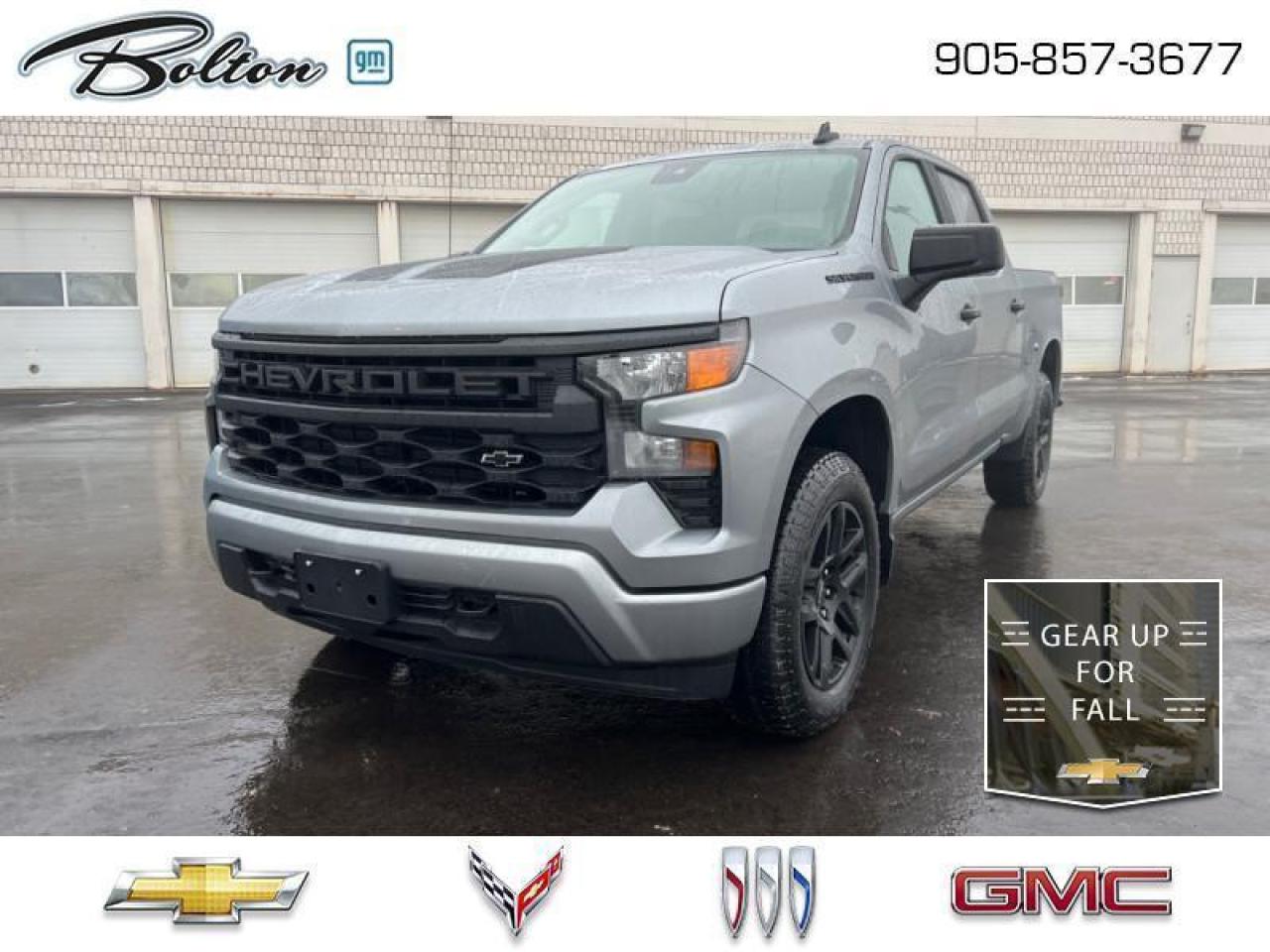New 2023 Chevrolet Silverado 1500 Custom - Aluminum Wheels - $391 B/W for sale in Bolton, ON
