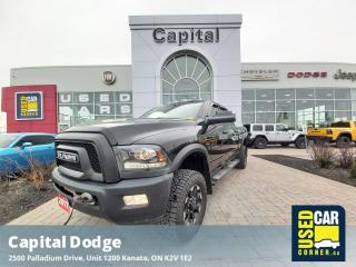 2017 Ram 2500 SLT Power Wagon 4x4 for Sale at Capital Dodge. Just arrived fully equipped with the Leather & Luxury Group, Convenience Group, Power Sunroof, Remote Start, Bedliner and all the power options, dont wait and drive home today! Call and ask for MOE for further details.This Ram 2500 has a dependable Regular Unleaded V-8 6.4 L engine powering this Automatic transmission. TRANSMISSION: 6-SPEED AUTOMATIC (STD), SPRAY-IN BEDLINER, SECURITY ALARM, REMOTE START SYSTEM, REAR WINDOW DEFROSTER.*Why Buy Capital Pre-Owned *All of our pre-owned vehicles come with the balance of the factory warranty, fully detailed and the safety is completed by one of our mechanics who has been servicing vehicles with Capital Dodge for over 35 years.*Visit Us Today *Stop by Capital Dodge Chrysler Jeep located at 2500 Palladium Dr Unit 1200, Kanata, ON K2V 1E2 for a quick visit and a great vehicle!*Call Capital Dodge Today!*Looking to schedule a test drive? Need more info? No problem - call Capital Dodge TODAY at (613) 271-7114. Capital Dodge is YOUR best choice for a variety of quality used Cars, Trucks, Vans, and SUVs in Ottawa, ON! Dont wait -- Call Capital Dodge, TODAY!
