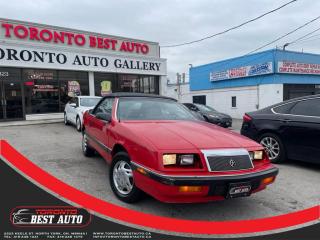 Used 1988 Chrysler LeBaron |2dr| |Convertible| for sale in Toronto, ON
