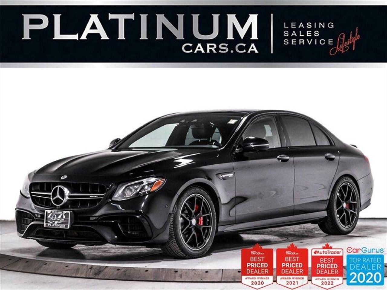 Used 2018 Mercedes-Benz E-Class E63 S, PREMIUM PKG, NIGHT PKG, AMG EXHAUST for sale in Toronto, ON