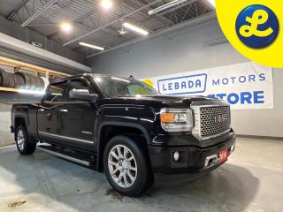 Used 2015 GMC Sierra 1500 Denali Crew Cab 4X4 5.3L V8 * Navigation * Sunroof * Heated/Cooled Leather Seats * Remote Start * Back Up Camera * Power Front Seats * Bose Audio Syst for sale in Cambridge, ON