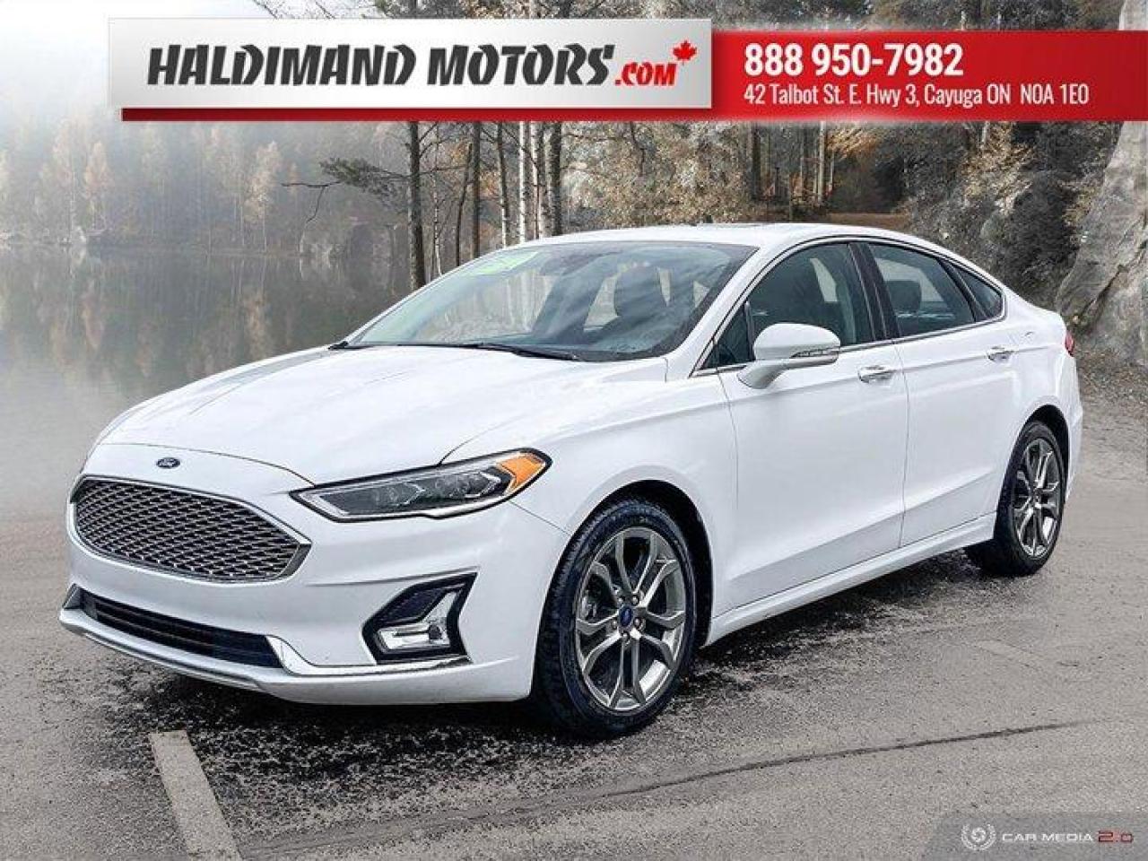 Used 2020 Ford Fusion Hybrid Titanium for sale in Cayuga, ON