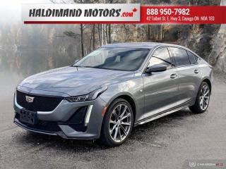 Used 2021 Cadillac CTS SPORT for sale in Cayuga, ON