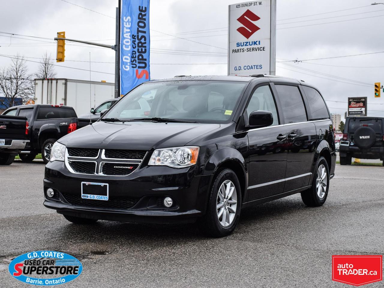 Used 2019 Dodge Grand Caravan SXT Premium Plus ~Nav ~Backup Cam ~Power Doors for sale in Barrie, ON