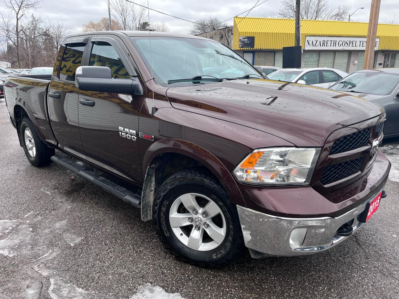 2015 RAM 1500 OUTDOORSMAN/4X4/CREW CAP/P.GROUB/P.SEAT/ALLOYS