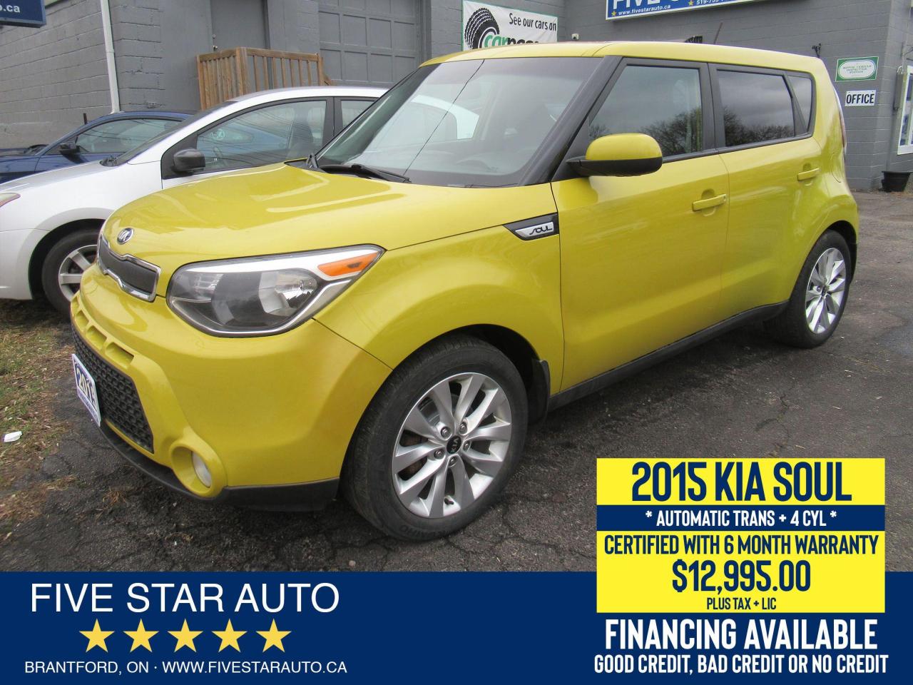 2015 Kia Soul LX 4 CYL - Certified w/ 6 Month Warranty - Photo #1