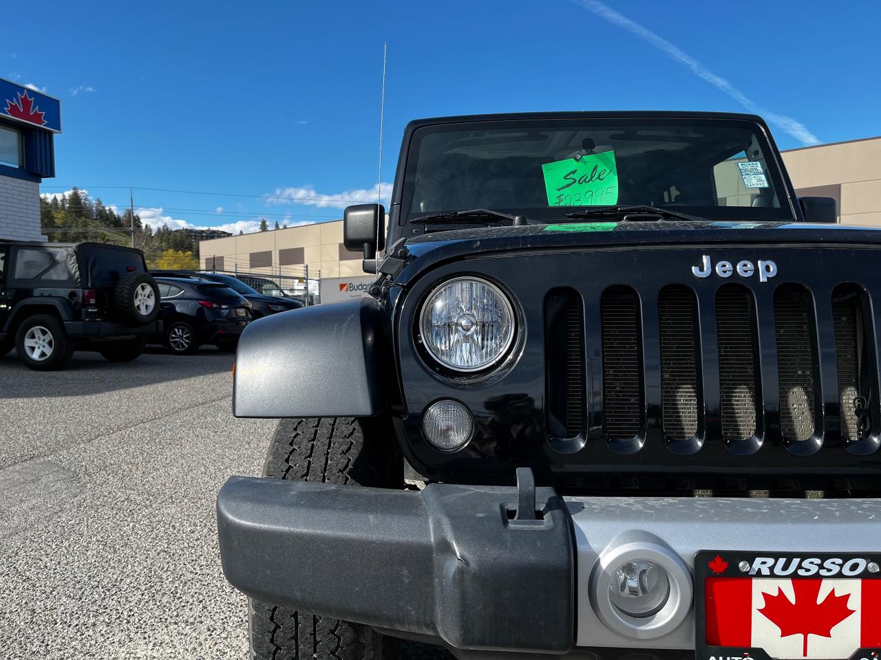 2014 Jeep Wrangler UNLIMITED SPORT 4x4, Only 101,000 kms - Photo #29