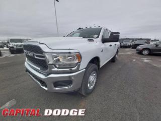 This Ram 3500 boasts a Intercooled Turbo Diesel I-6 6.7 L engine powering this Automatic transmission. WHEELS: 18 X 8 CHROME-CLAD STEEL, TRANSMISSION: 6-SPEED AISIN HD AUTOMATIC -inc: 12 Single-Wheel Rear Axle, Urethane Shift Knob, Transmission Oil Cooler, TRADESMAN LEVEL 1 EQUIPMENT GROUP.* This Ram 3500 Features the Following Options *QUICK ORDER PACKAGE 21A -inc: Engine: 6.7L Cummins I-6 HO Turbo Diesel, Transmission: 6-Speed Aisin HD Automatic , TIRES: LT275/70R18E BSW ALL-SEASON (STD), REAR AUTO-LEVELLING AIR SUSPENSION, GVWR: 5,352 KG (11,800 LBS), ENGINE: 6.7L CUMMINS I-6 HO TURBO DIESEL -inc: Selective Catalytic Reduction (Urea), Dual 730-Amp Maintenance-Free Batteries, Cummins Turbo Diesel Badge, Heavy-Duty Engine Cooling, Supplemental Heater, MOPAR Winter Front Grille Cover, GVWR: 5,352 kg (11,800 lbs), Current Generation Engine Controller, Diesel Exhaust Brake, Capless Fuel-Filler, DUAL ALTERNATORS RATED AT 440 AMPS -inc: 220-Amp Alternator, DIESEL GREY/BLACK, HD VINYL FRONT 40/20/40 BENCH SEAT, CONVENIENCE GROUP -inc: A/C w/Dual-Zone Auto Temperature Control, Tinted Acoustic Windshield, Auto-Dimming Rearview Mirror, CLEARANCE LAMPS, CHROME APPEARANCE GROUP -inc: Bright Rear Bumper, Bright Grille Surround, Matte Black Mesh/Bright Grille, Chrome Headlamp Bezels, Wheels: 18 x 8 Chrome-Clad Steel, Bright Front Bumper.* Why Buy From Us? *Thank you for choosing Capital Dodge as your preferred dealership. We have been helping customers and families here in Ottawa for over 60 years. From our old location on Carling Avenue to our Brand New Dealership here in Kanata, at the Palladium AutoPark. If youre looking for the best price, best selection and best service, please come on in to Capital Dodge and our Friendly Staff will be happy to help you with all of your Driving Needs. You Always Save More at Ottawas Favourite Chrysler Store* Stop By Today *Stop by Capital Dodge Chrysler Jeep located at 2500 Palladium Dr Unit 1200, Kanata, ON K2V 1E2 for a quick visit and a great vehicle!