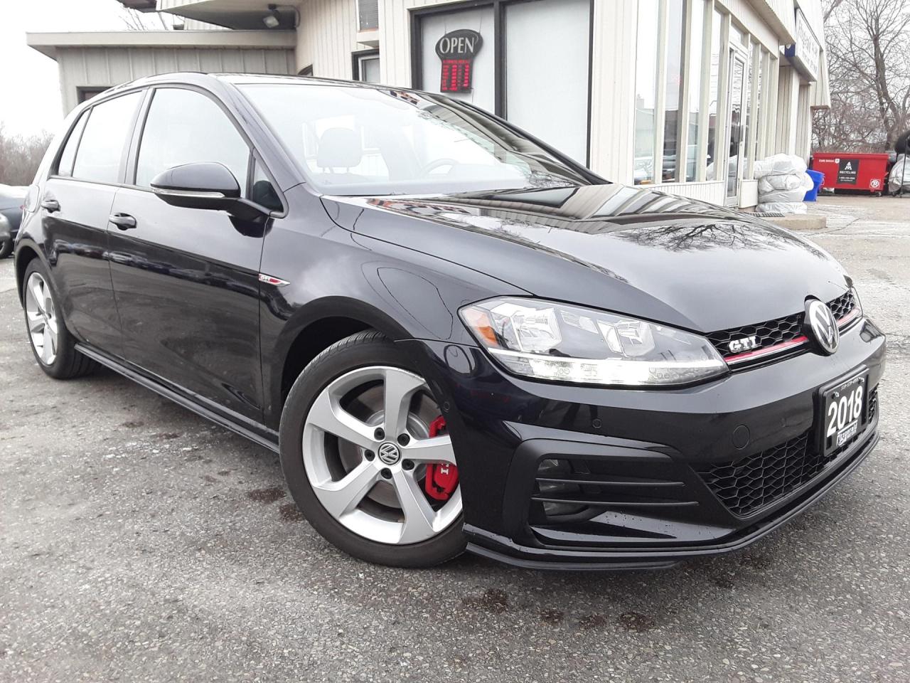 Used 2018 Volkswagen Golf GTI SE 6A 4-Door - BACK-UP CAM! BSM! CAR PLAY! for sale in Kitchener, ON