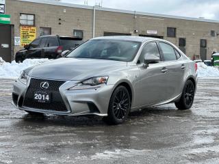 Used 2014 Lexus IS 250 F-Sport AWD Navigation/Sunroof/Camera for sale in North York, ON
