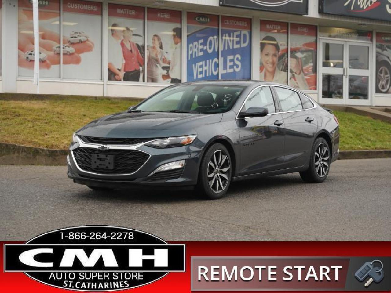 Used 2021 Chevrolet Malibu RS  CAM APPLE-CP P/SEAT REM-START for sale in St. Catharines, ON