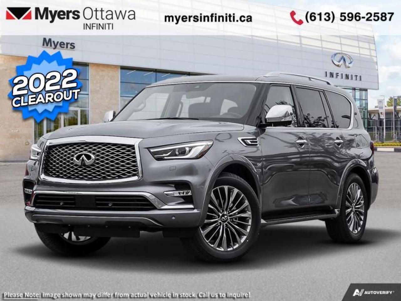 New 2022 Infiniti QX80 ProACTIVE 8-Passenger  - Sunroof for sale in Ottawa, ON