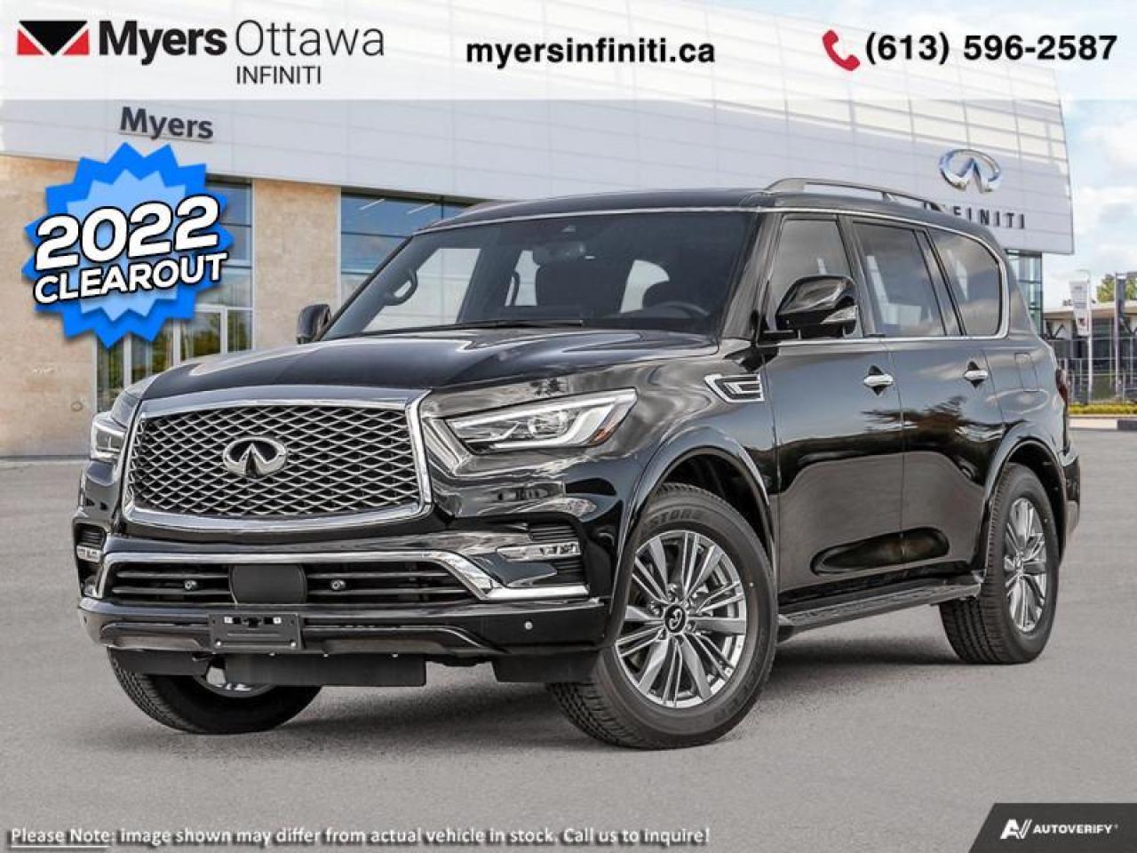 New 2022 Infiniti QX80 ProACTIVE 7-Passenger  - Sunroof for sale in Ottawa, ON