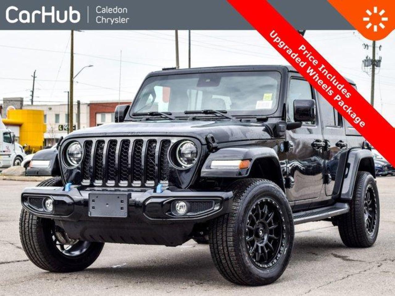 New 2023 Jeep Wrangler 4xe High Altitude 4 Door Sky Roof Advanced Safety LED Lighting for sale in Bolton, ON
