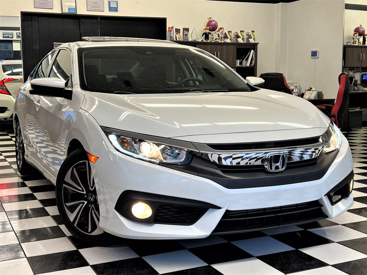 2016 Honda Civic EX-T+Roof+ApplePlay+Camera+New Brakes+CLEAN CARFAX - Photo #12