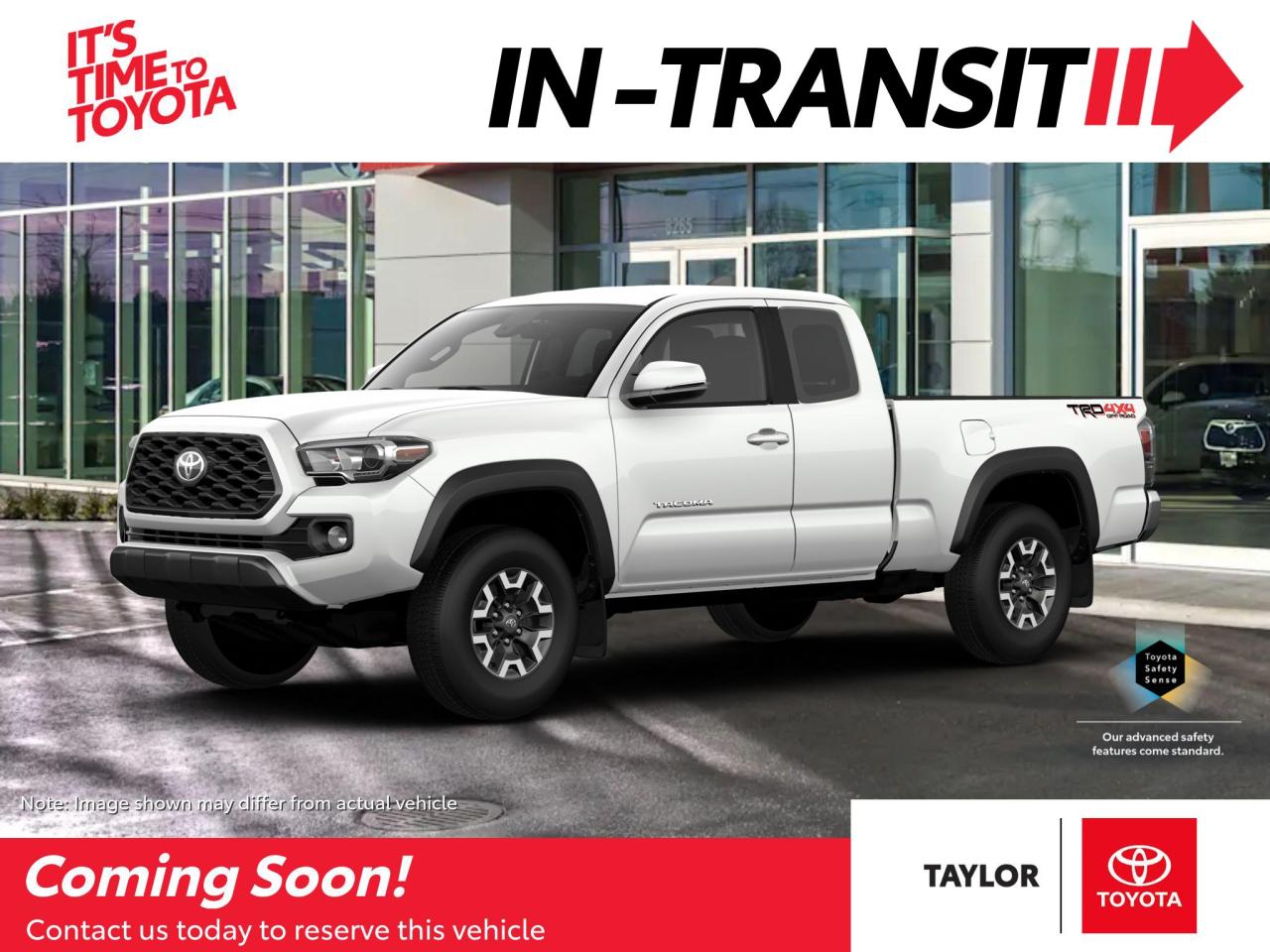 New 2023 Toyota Tacoma Access Cab TRD Off Road - In-Transit for sale in Regina, SK