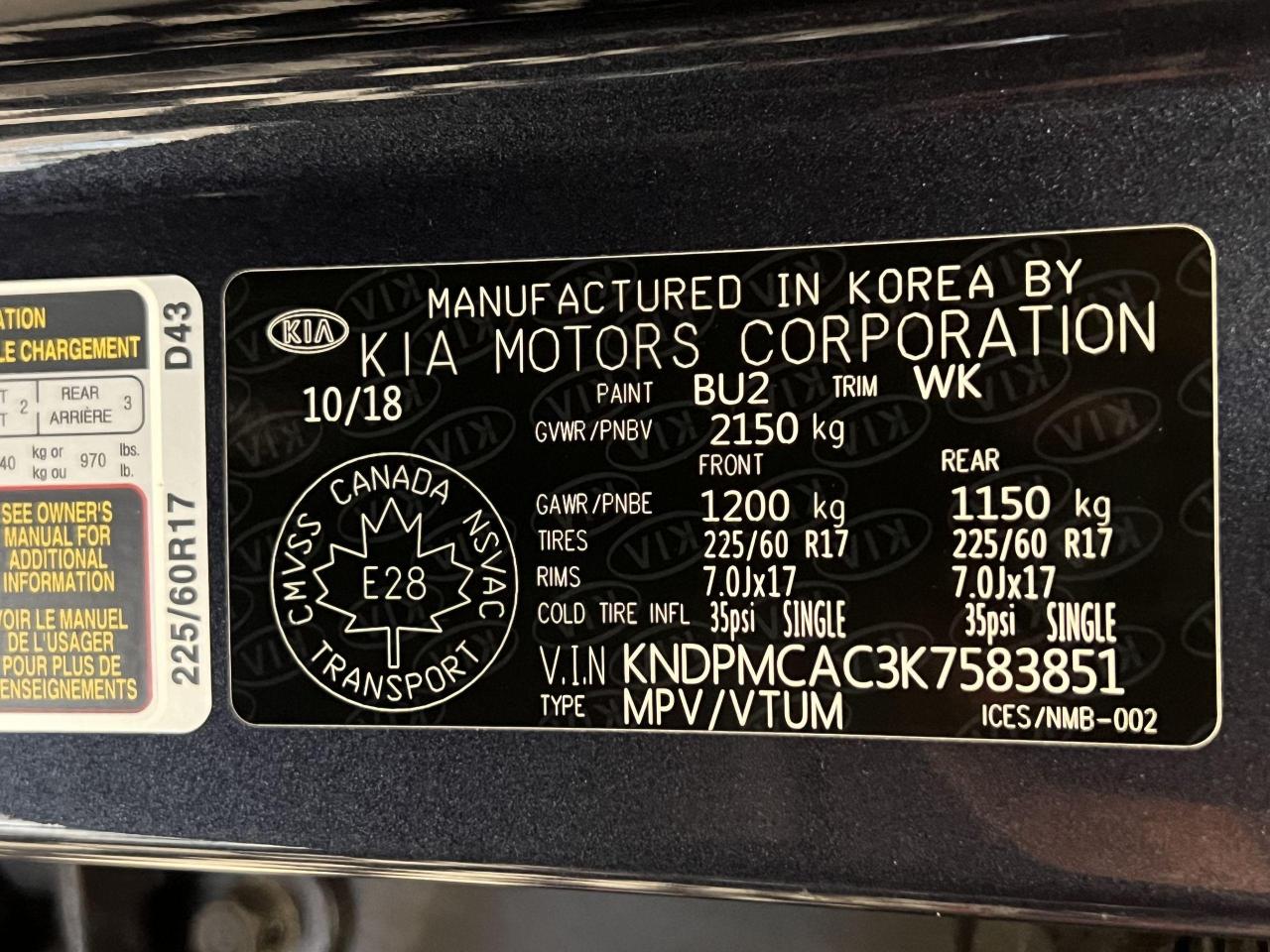 2019 Kia Sportage LX AWD+Camera+Heated Seats+New Tires+CLEAN CARFAX - Photo #40
