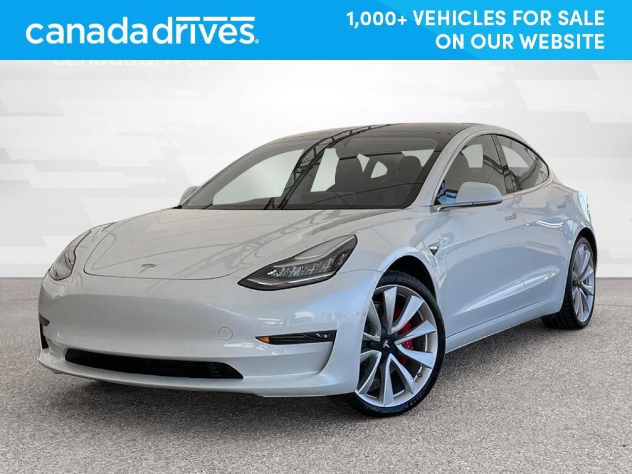 Used 2019 Tesla Model 3 Performance w/ Sunroof, Leather Heated Seats for sale in Brampton, ON