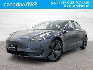 Used 2019 Tesla Model 3 Long Range w/ New Tires, 360 Cam, 15 Speakers for sale in Airdrie, AB