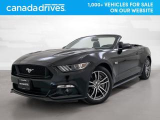 Used 2016 Ford Mustang GT Premium w/ Leather Heated Seats, Nav, Rear Cam for sale in Airdrie, AB