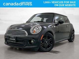 Used 2013 MINI 3 Door Cooper w/ No Accidents, Heated Seats for sale in Brampton, ON